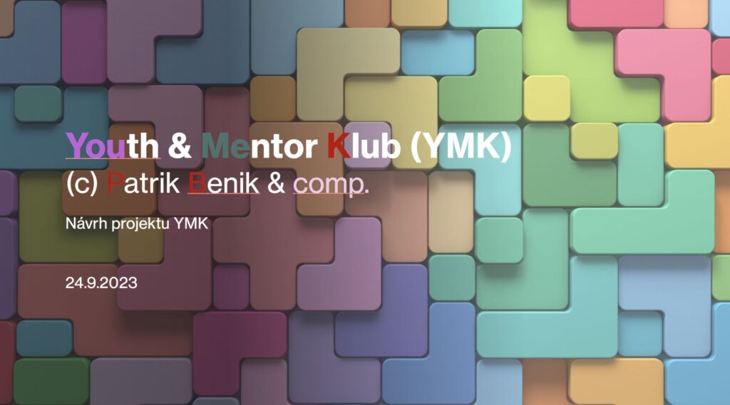 Obrázok z prezentácie o Youth & Mentor klubu